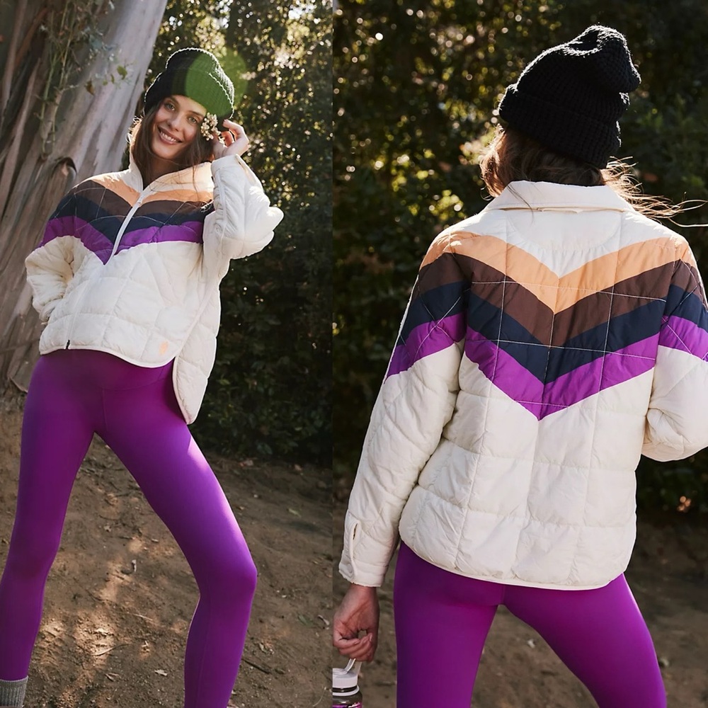 Free People FP Movement x Hatch Printed Puffer Jacket